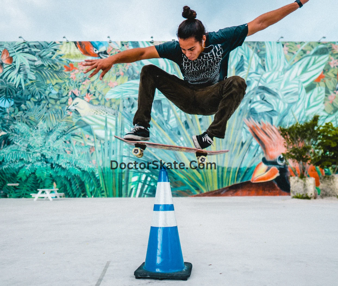 Center of gravity skateboard