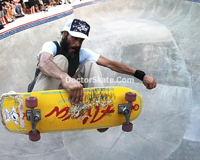 Famous Old School Skateboarder Tony Alva
