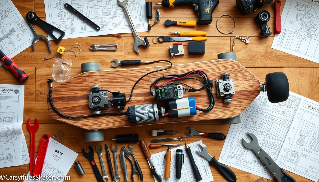 how to build a diy electric skateboard