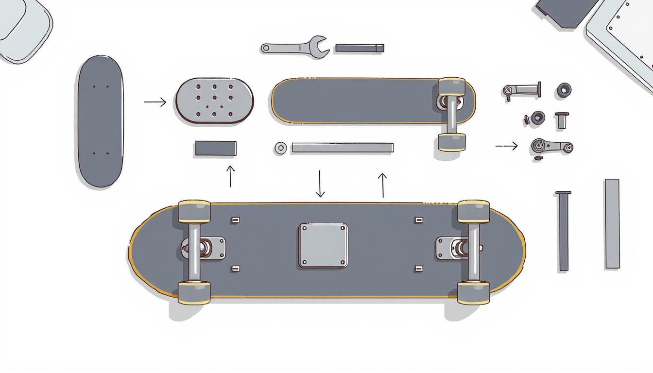 skateboard assembly instructions