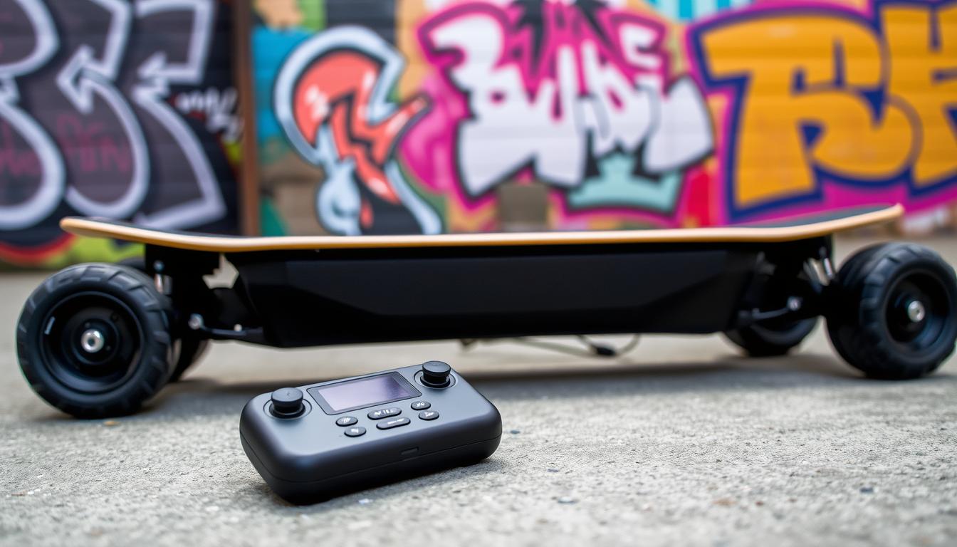 sync electric skateboard remote