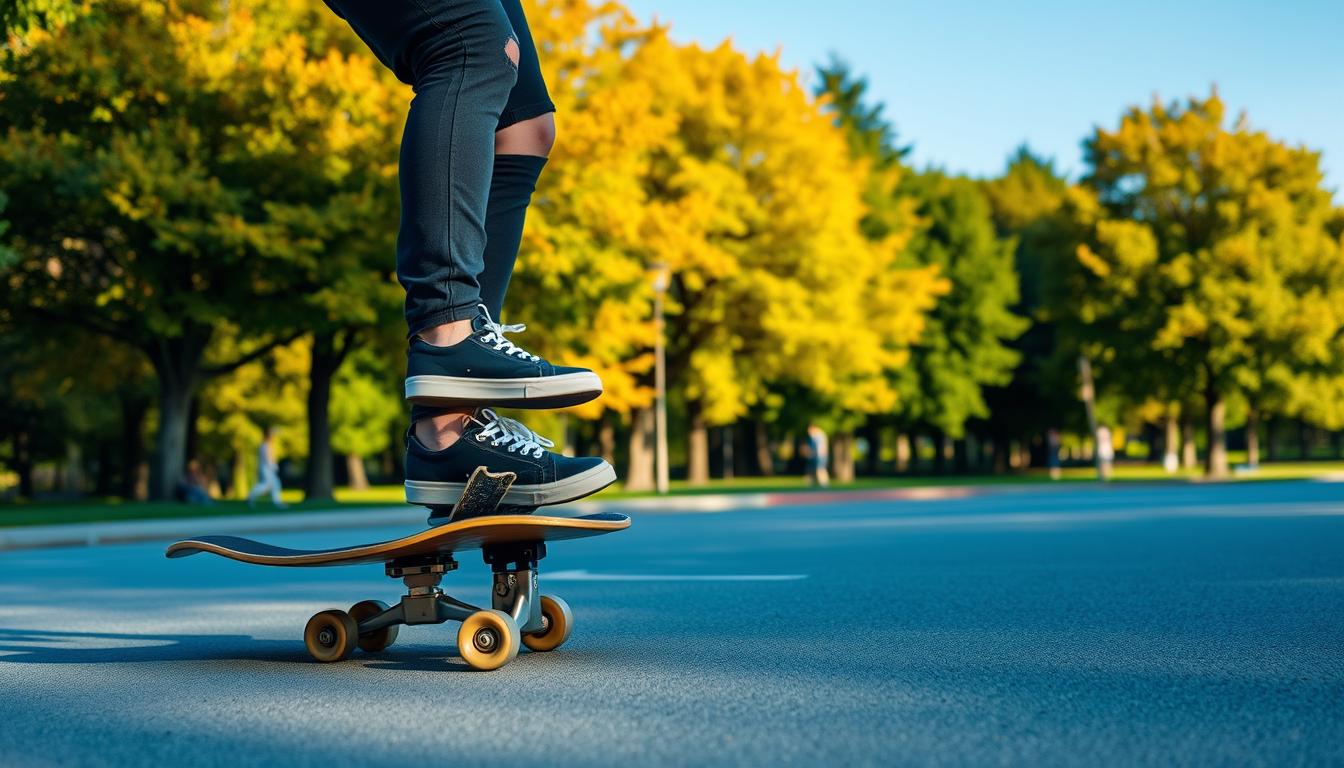 how to balance on a skateboard