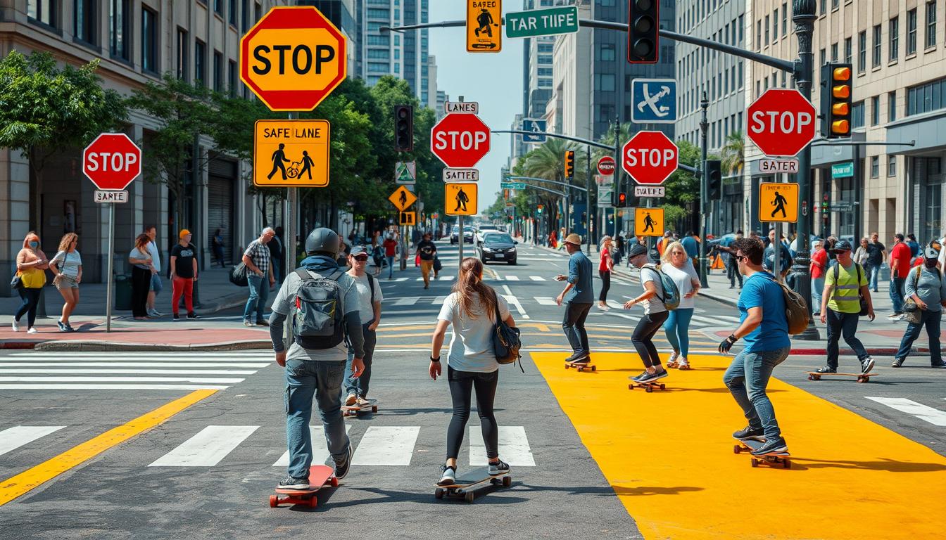 skateboard traffic rules