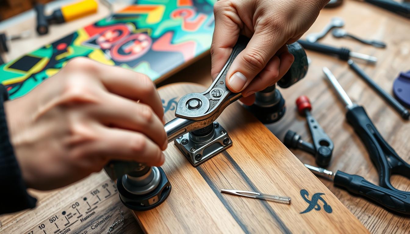 skateboard truck maintenance