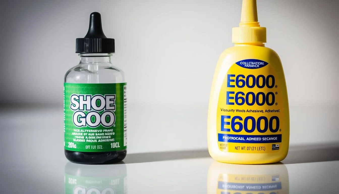 what is the difference between shoe goo and e6000