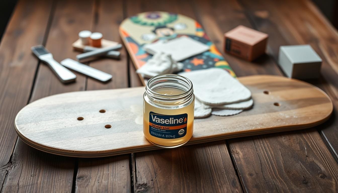 can you use vaseline as skate wax