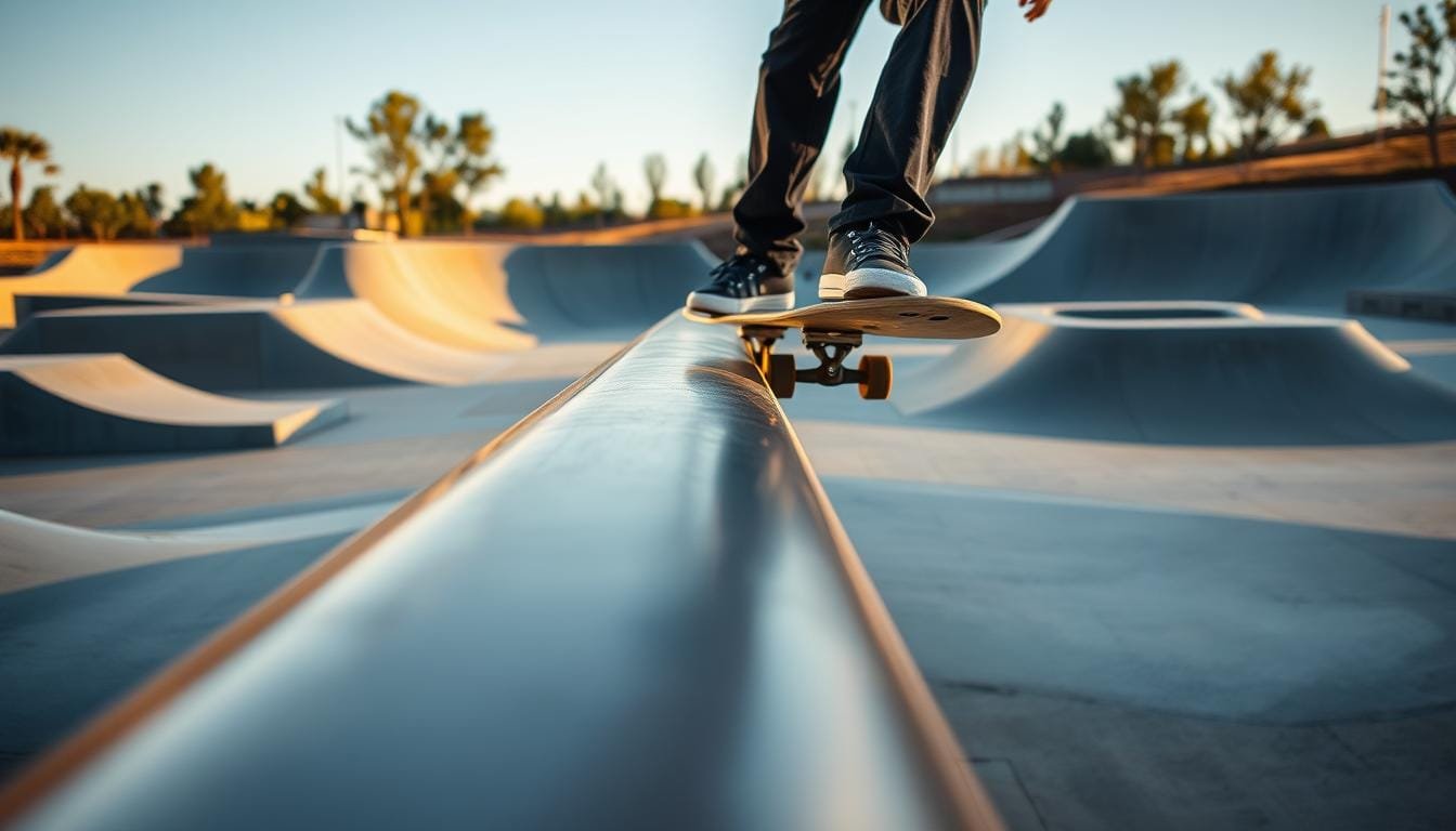 how long should a skate rail be