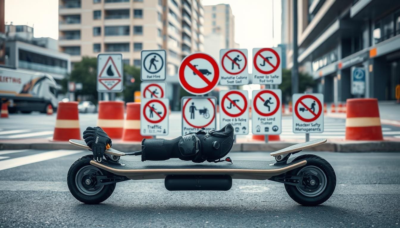 is it illegal to ride an electric skateboard without a helmet