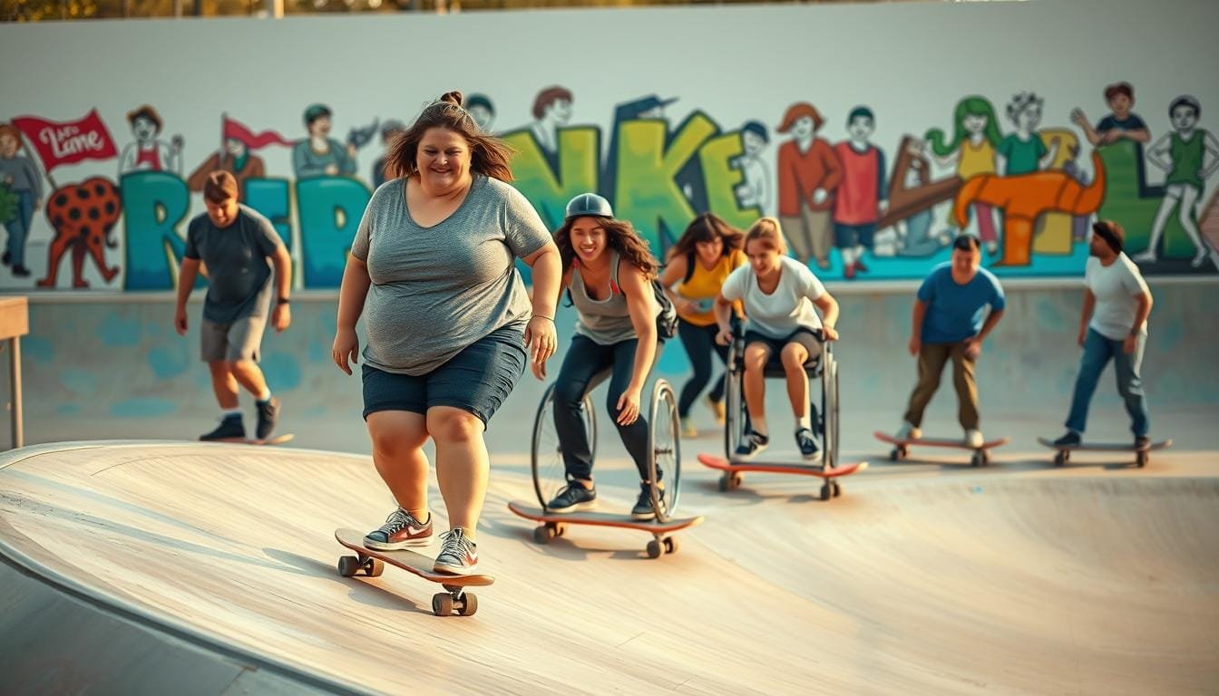 can overweight people ride skateboards