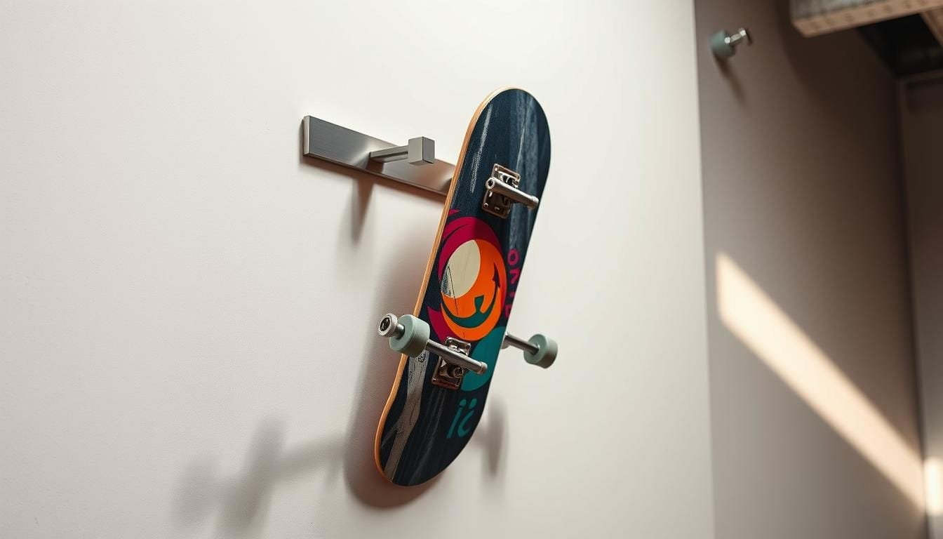can command strips hold up a skateboard