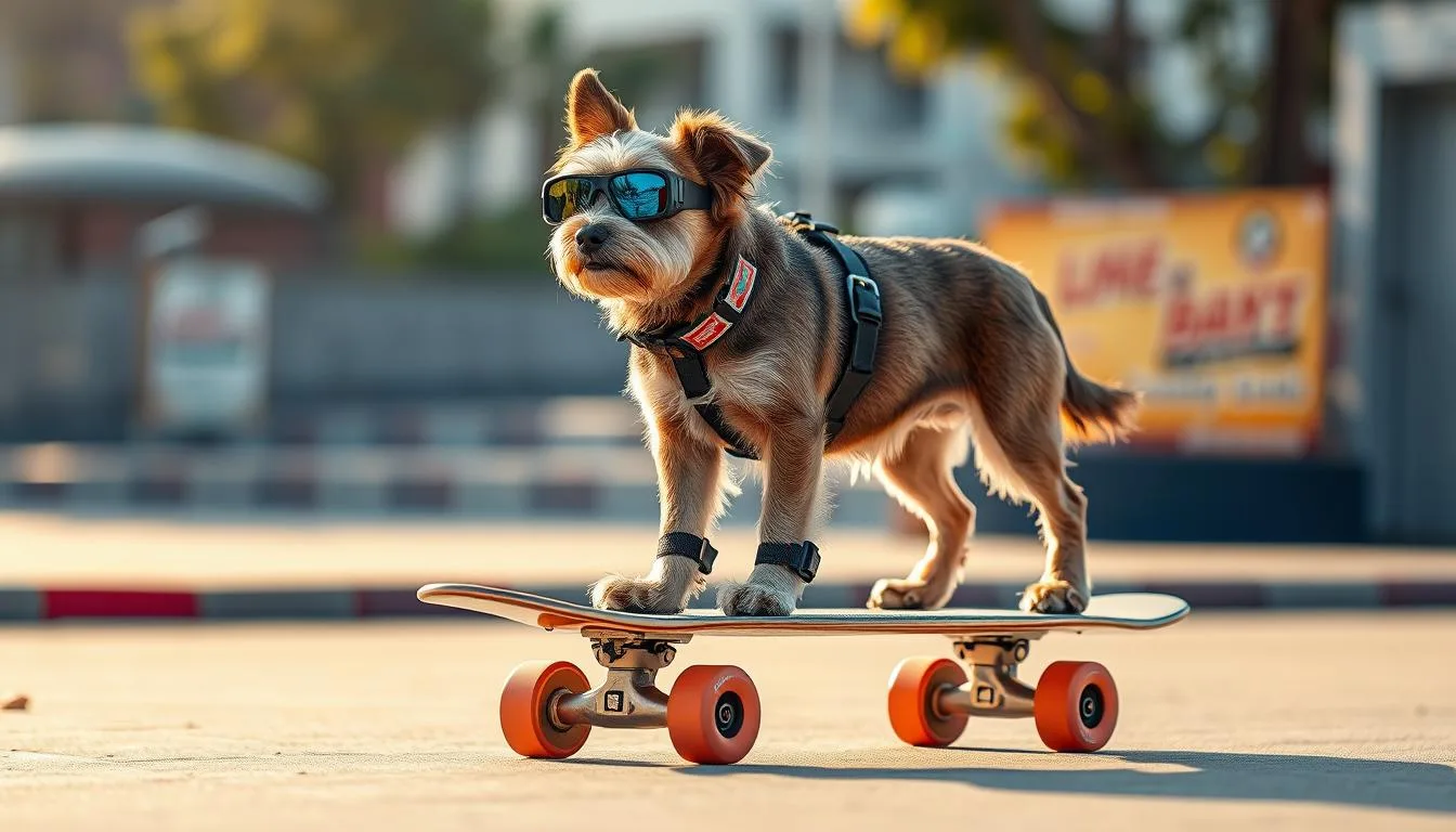 what size skateboard for a dog